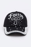 Faith Embellished Cap
