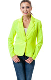 Neon Yellow Blazer