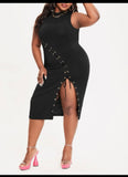 Lace Me Up Dress
