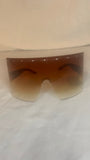 Oversize Shades Brown/Clear