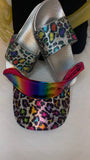 Multi Color Paw Print Set