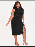Lace Me Up Dress