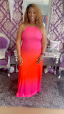 Ombré Maxi Pink