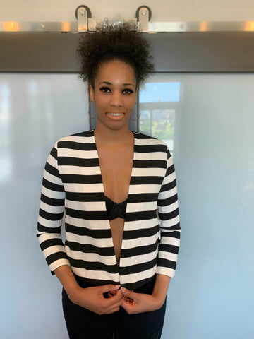 Chic Stripes Blazer