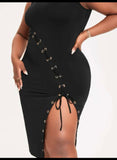 Lace Me Up Dress