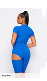 Lightning Cut Out Blue