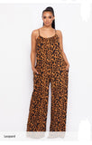 Leopard Palazzo Jumpsuit