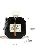 Perfume Cross Body Bag Black