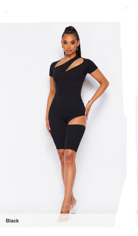 Lightning Cut Out Romper