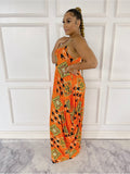 Orange Tank Maxi