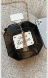 Perfume Cross Body Bag Black