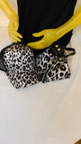 Leopard Print Purse Set