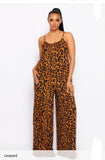 Leopard Palazzo Jumpsuit
